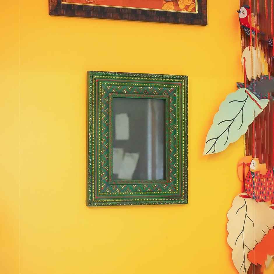 Ekhasa Handpainted Wooden Photo Frame For Wall Decoration | Aesthetic Photo Frames For Wall Decor