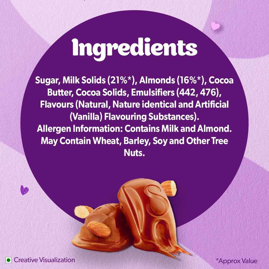 Cadbury Dairy Milk Silk Roast Almond Chocolate Bar