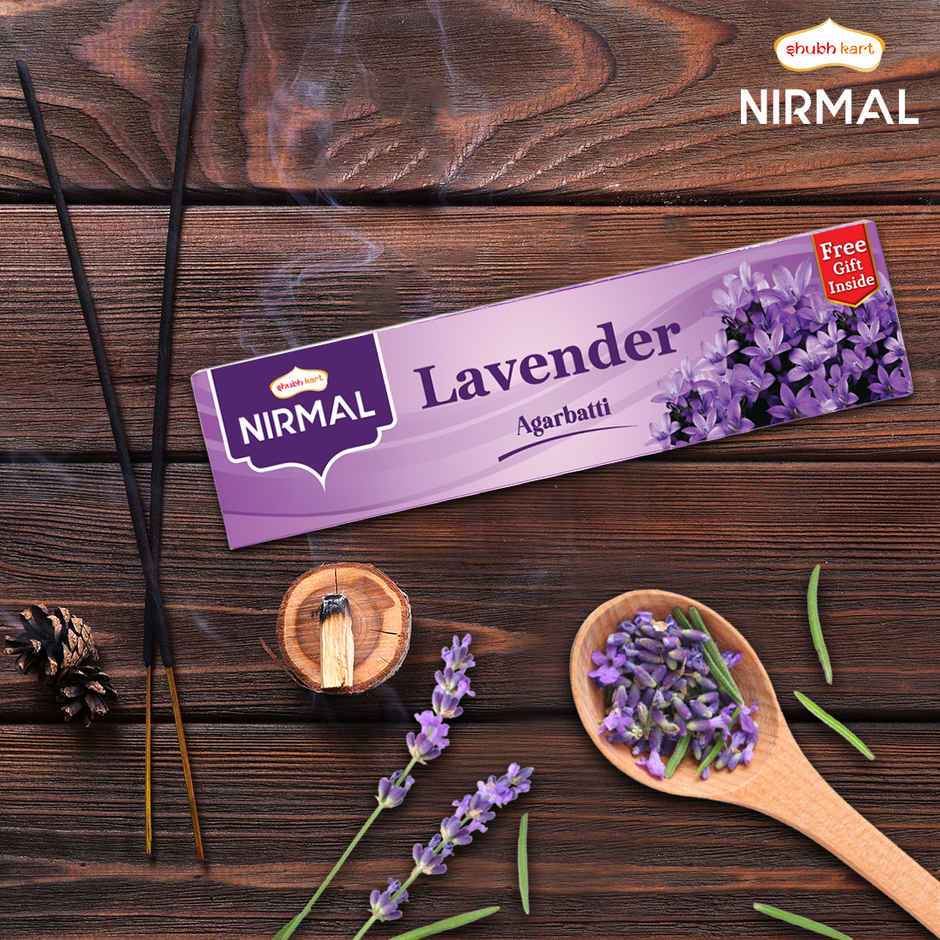 Nirmal Eco Box Lavender Agarbatti | Shubhkart