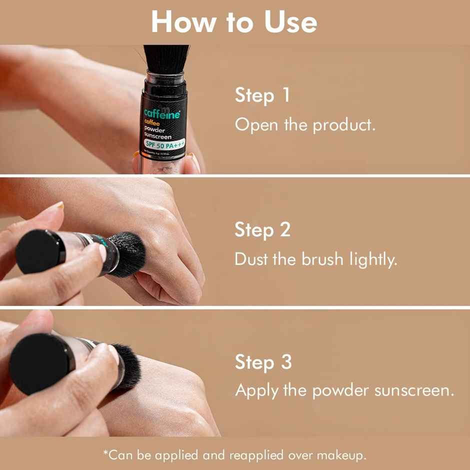 mCaffeine Coffee Sunscreenpowder SPF 50 PA+++