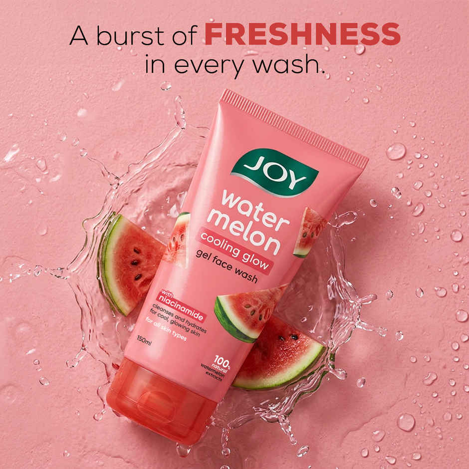 Joy Watermelon Cooling Glow Gel Face Wash