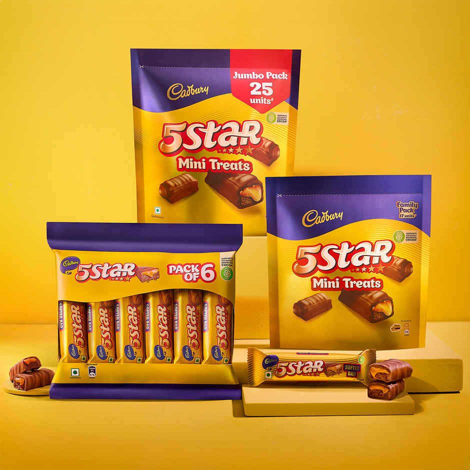 Cadbury 5 Star Mini Treats Chocolate Pack