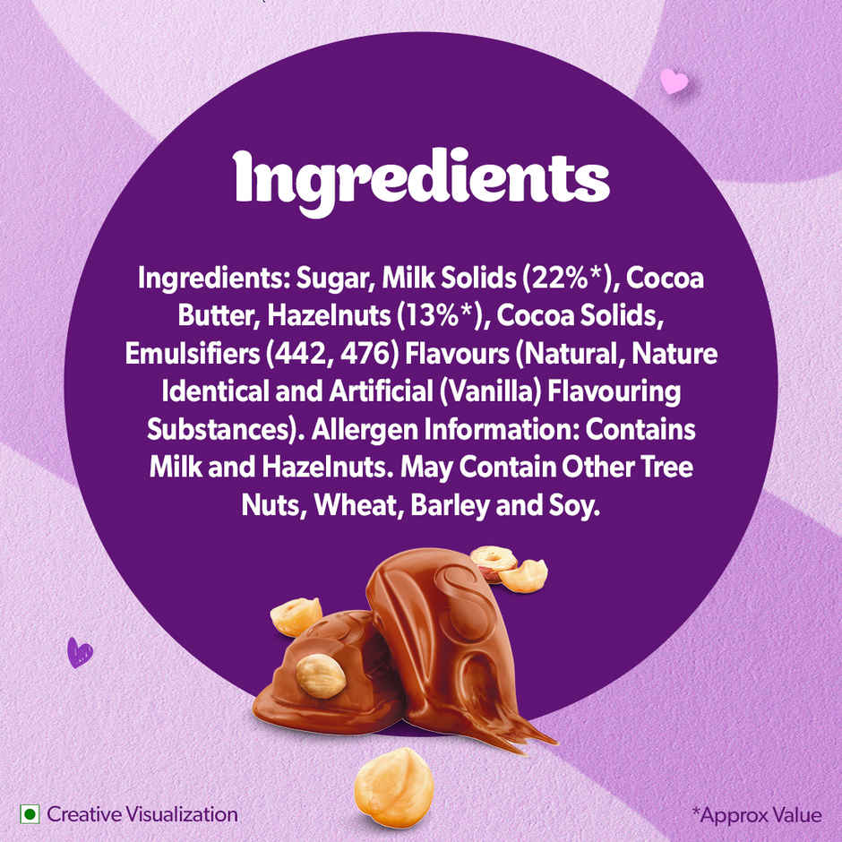 Cadbury Dairy Milk Silk Hazelnut Chocolate Bar