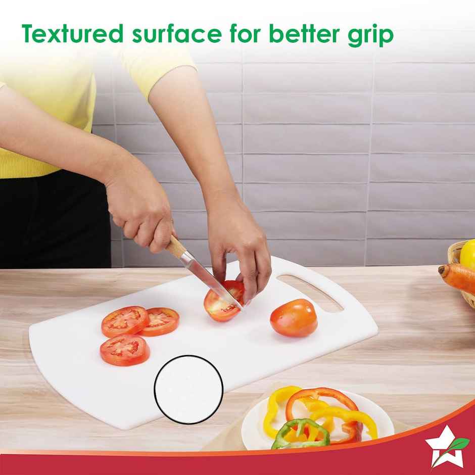 Wonderchef Ambrosia Vegetable Chopping Board | 11.5 Inch X 8 Inch | 6Mm Thickness