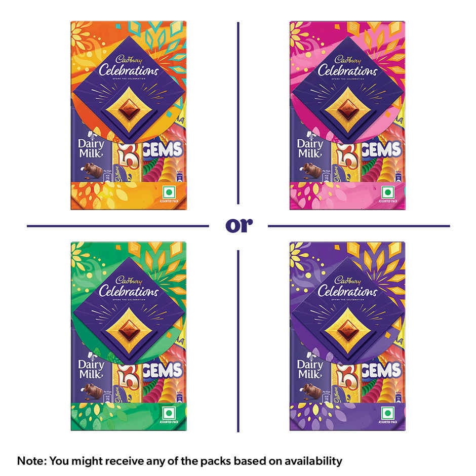 Cadbury Celebrations Assorted Chocolate Gift Pack 119.2 g