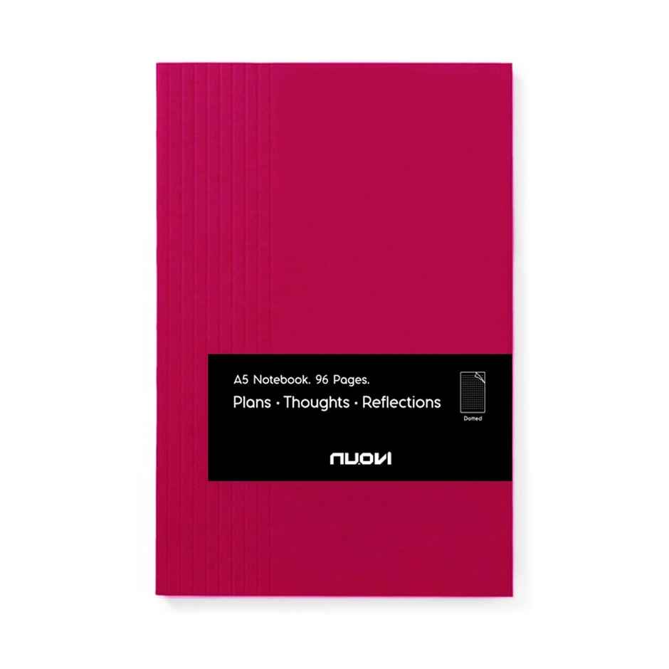 Nuovi Record Notebook | Wine Red - A5 | Ruled