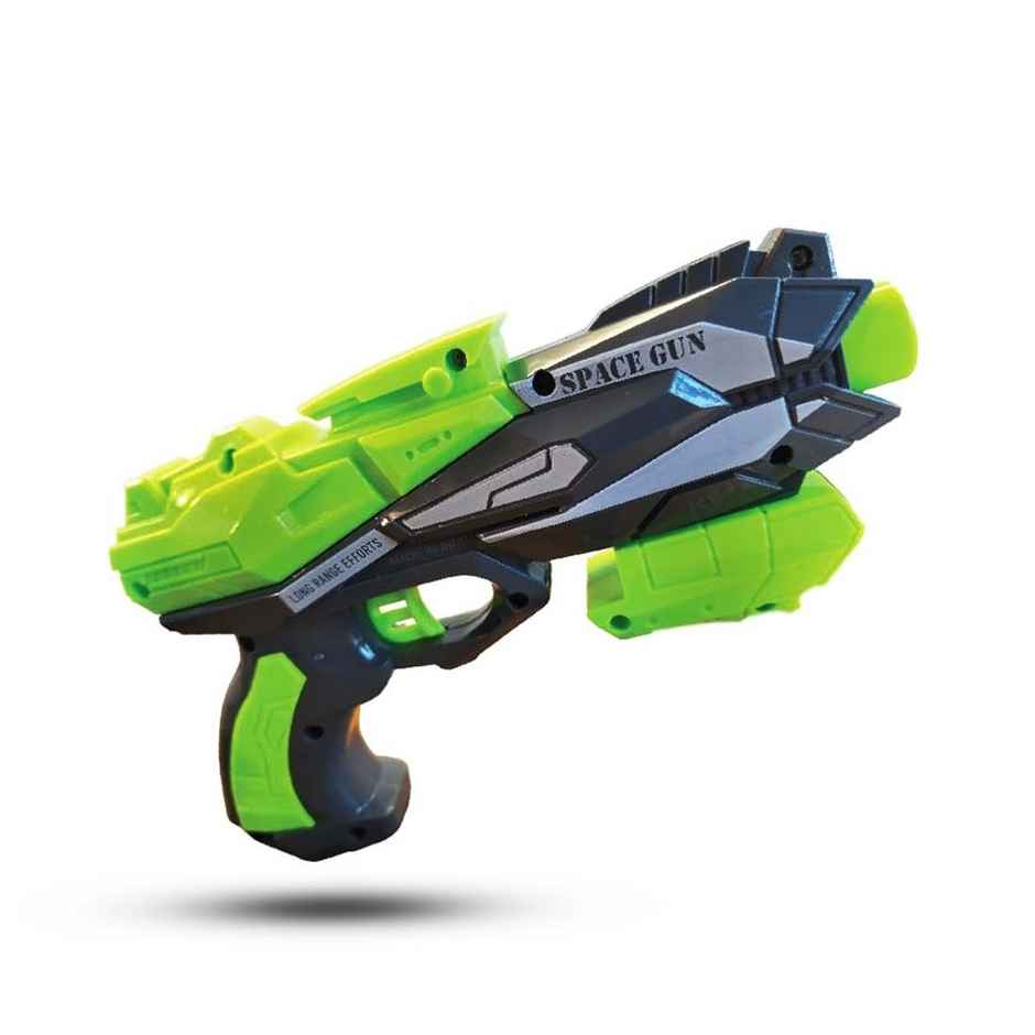 Wembley Thunder Striker Space Gun with 6 Bullets | Pull Back | Buckle Board Machine For Kids