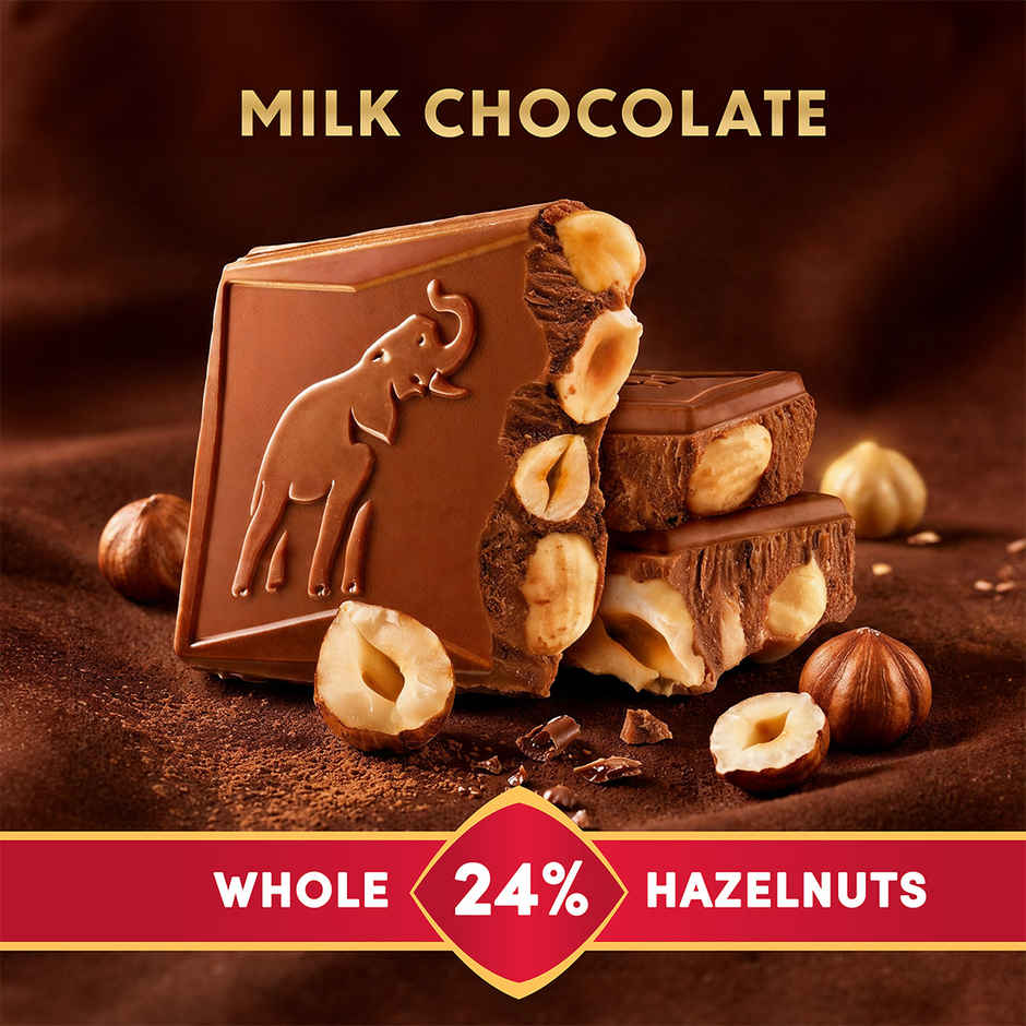 COTE D'OR Whole Hazelnuts Milk Premium Belgian Chocolate Bar