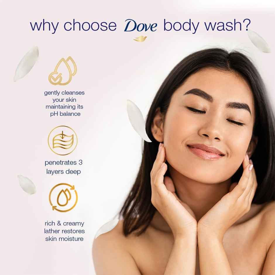 Dove Relaxing Care Nourishing Body Wash | Shea Butter & Vanilla | For Soft Skin