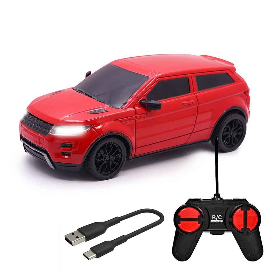Wembley Usb Rechargeable Remote Control Car Toys For Boys Rc Car Toys For Kids - Red