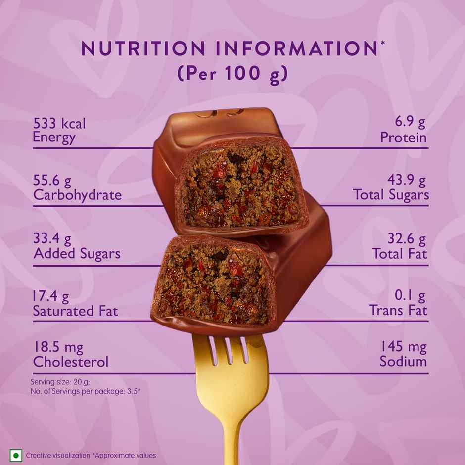 Cadbury Dairy Milk Silk Desserts Plum Cake Chocolate Bar Valentine's Gift Pack