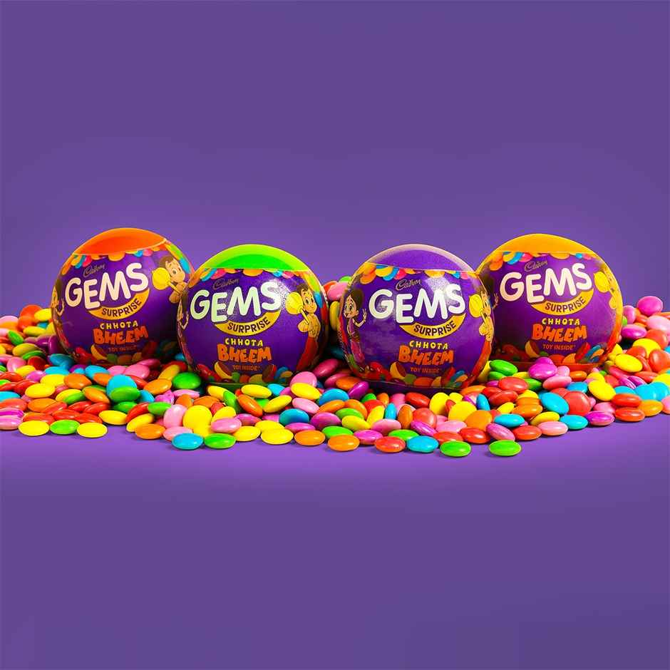 Cadbury Gems Surprise Ball Chocolate Combo