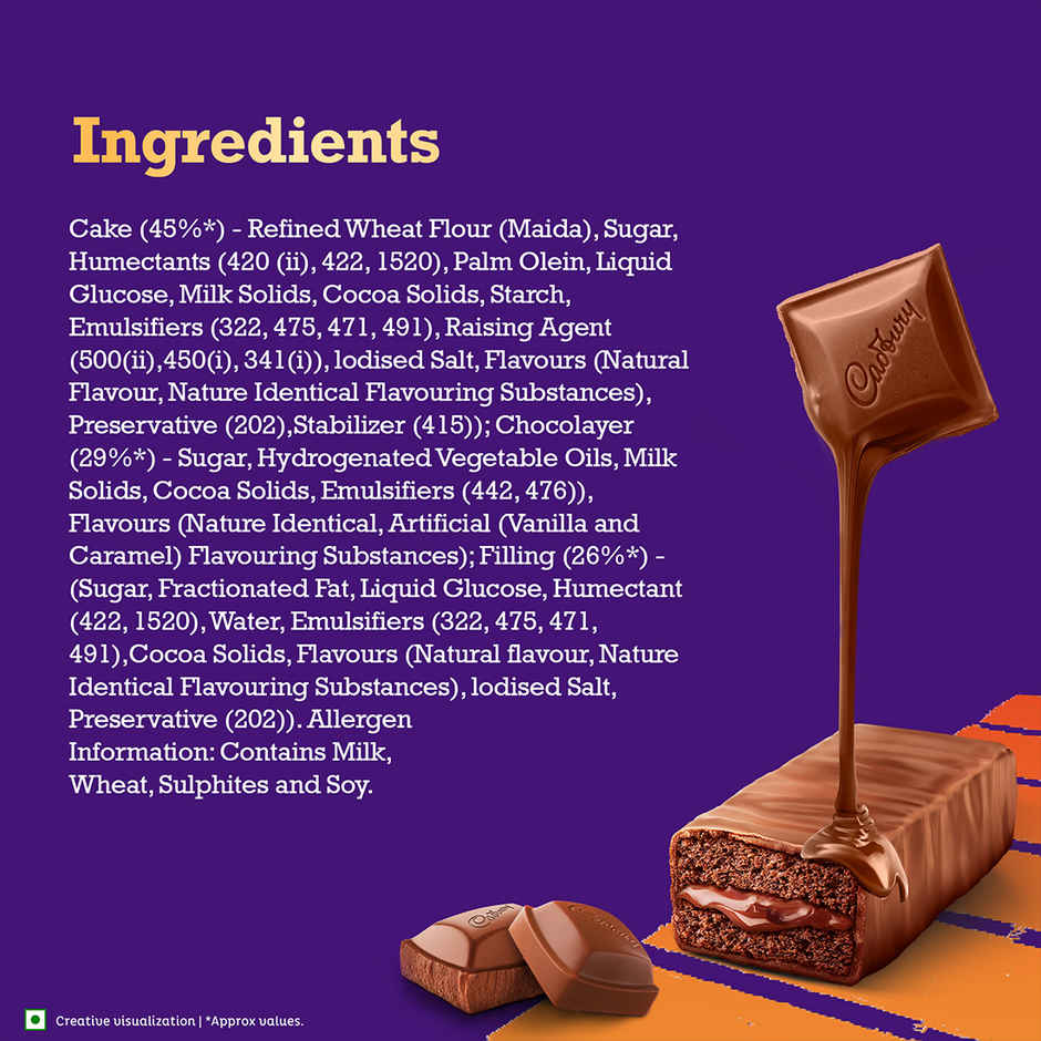 Cadbury Choc Layered Cake 