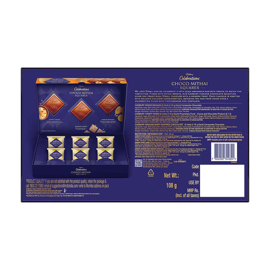 Cadbury Celebrations Fusions Assorted Chocolate Gift Box