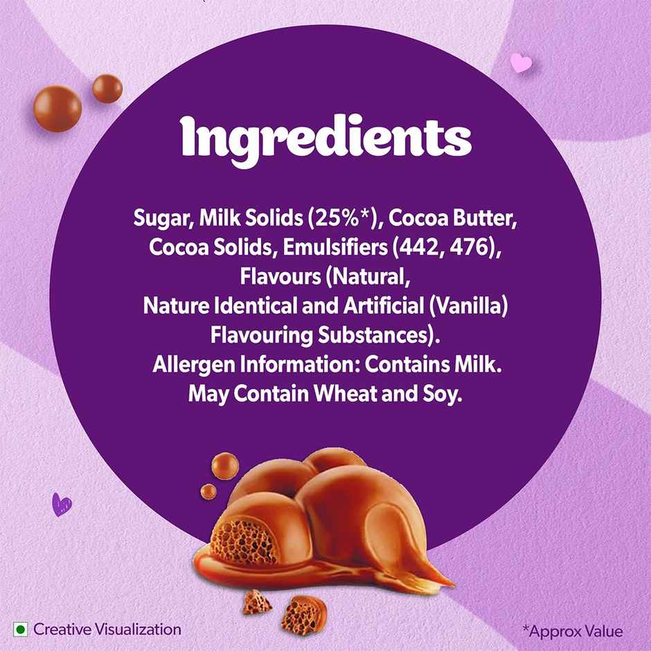 Cadbury Dairy Milk Silk Bubbly Chocolate Bar Combo