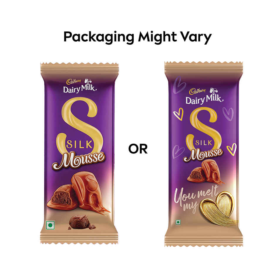 Cadbury Dairy Milk Silk Mousse Chocolate Bar Combo