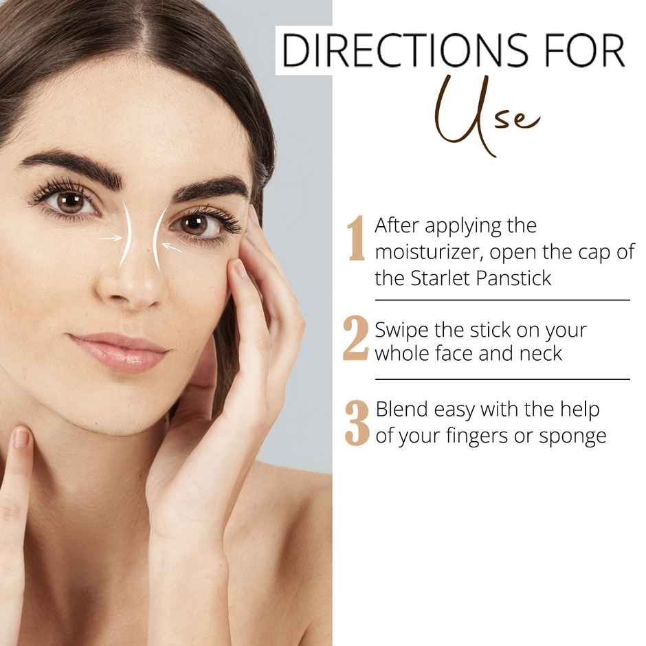 Coloressence Makeup Panstick | Caramel Brown