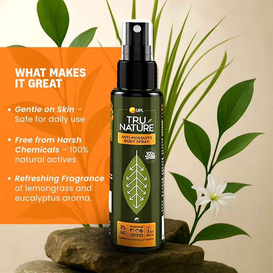 Tru Nature Anti Mosquito Body Spray | Paediatrician Certified