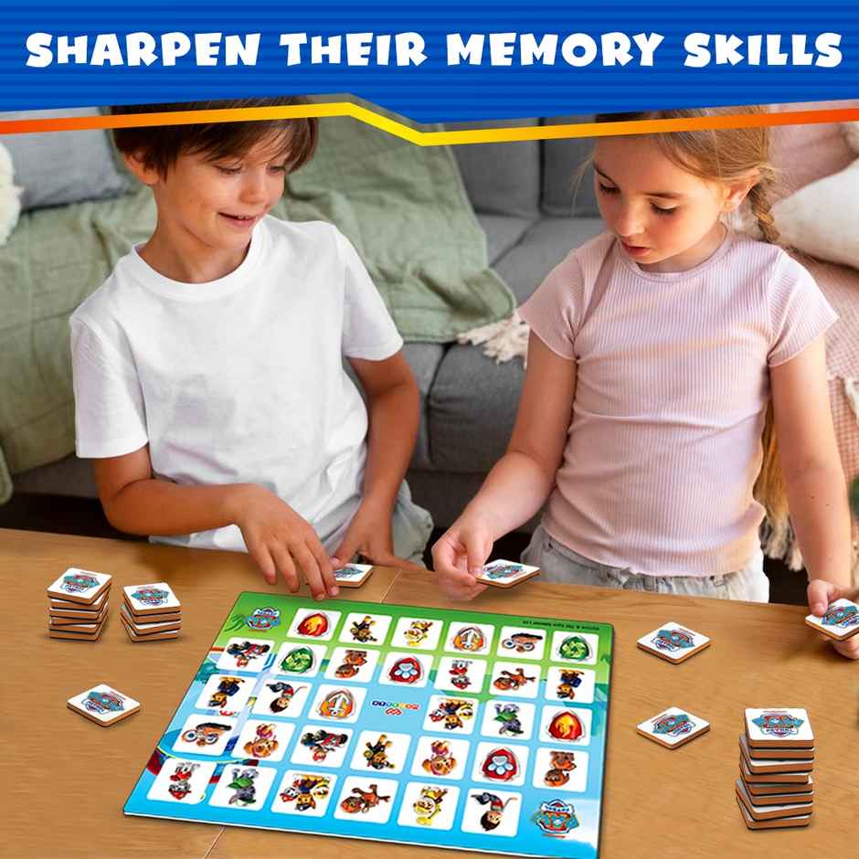 Wembley Paw Patrol Magnetic Memory Match Game for Kids Family Brain Memory Game Puzzle