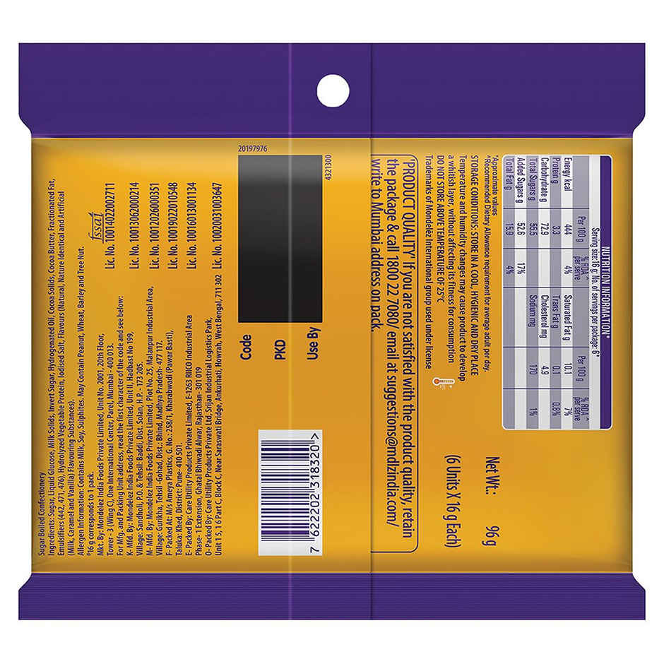 Cadbury 5 Star Chocolate Bar Kitted Pack