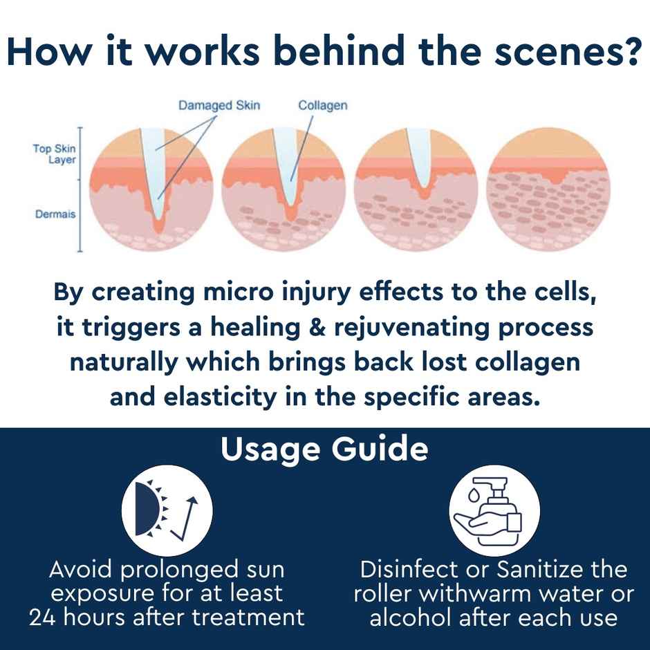 Gubb Derma Roller Transparnt Pink
