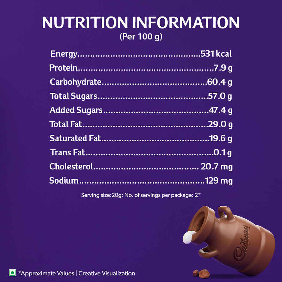 Cadbury Dairy Milk Chocolate Bar Pack