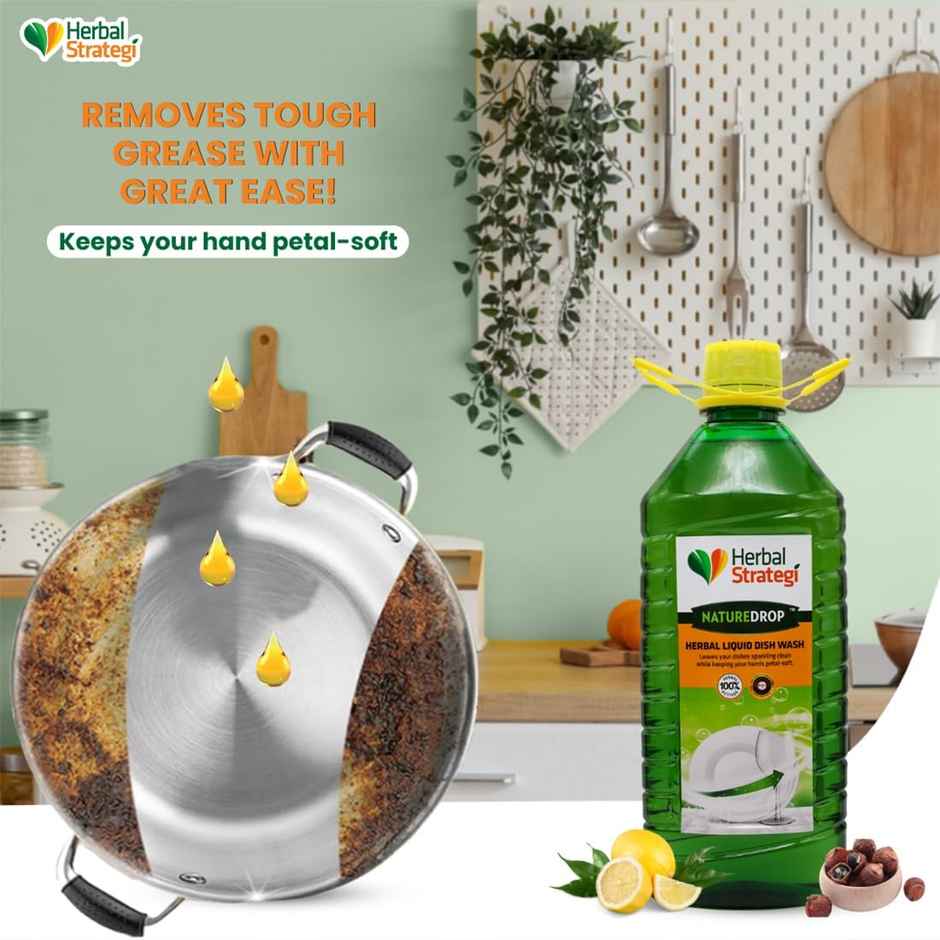 Herbal Strategi Dishwash Liquid