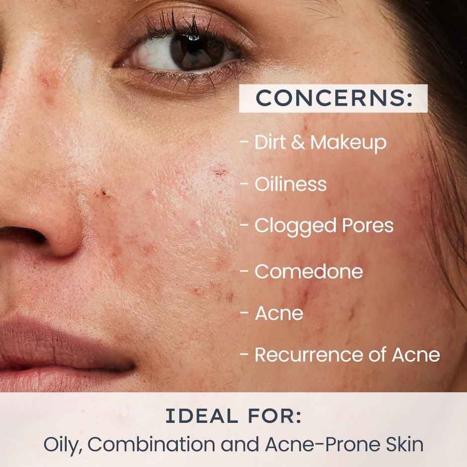 HYPHEN Oil Control Daily Exfoliating Cleanser | For Oily Skin