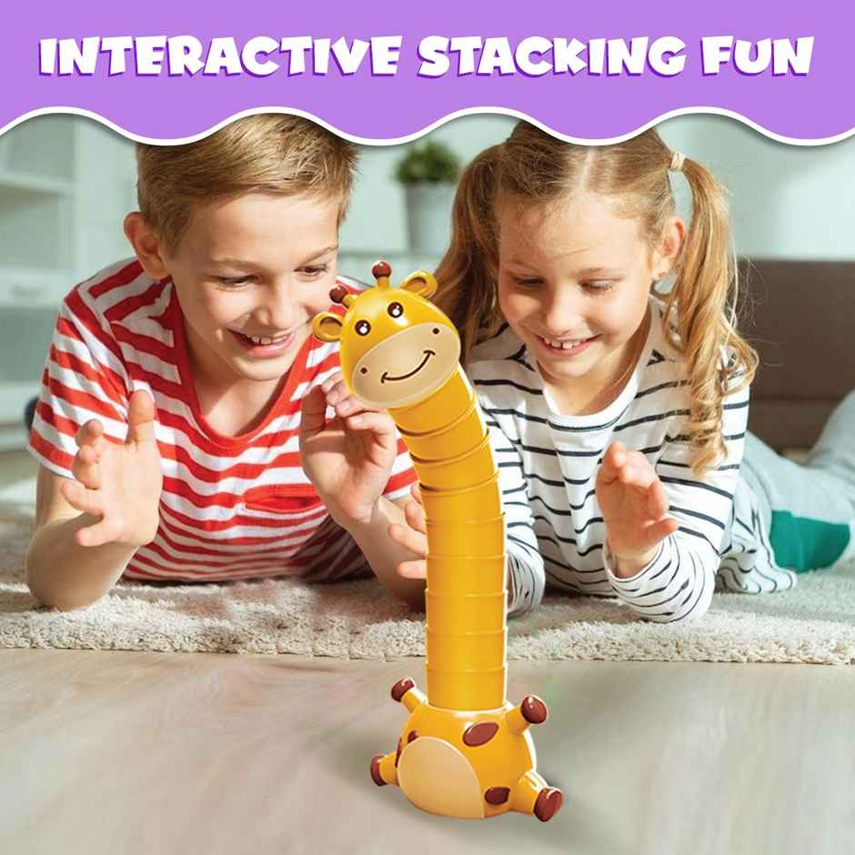 Wembley Giraffe Stacking Game for Kids Balancing Game Tabletop Interactive Fun Game