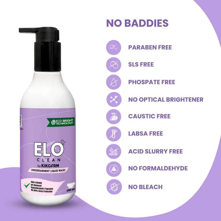 ELO Clean by Kikgerm Undergarments Liquid Wash