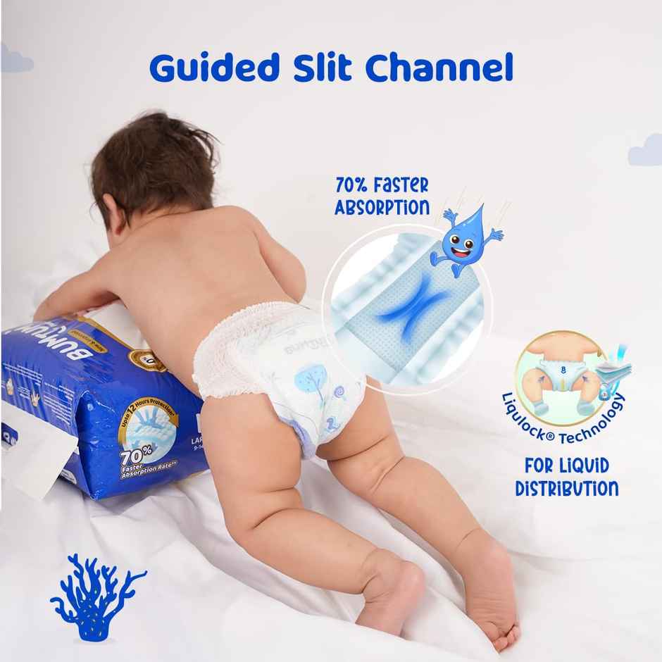 Bumtum Baby Pant Style Diaper | XL | 54 pcs
