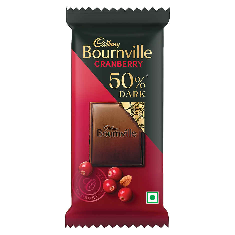 Cadbury Bournville Cranberry Dark Chocolate Bar