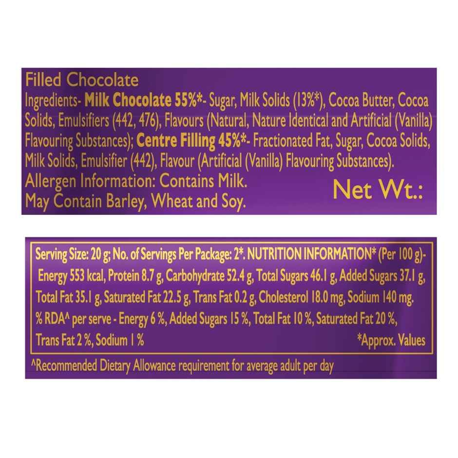 Cadbury Dairy Milk Silk Mousse Chocolate Bar