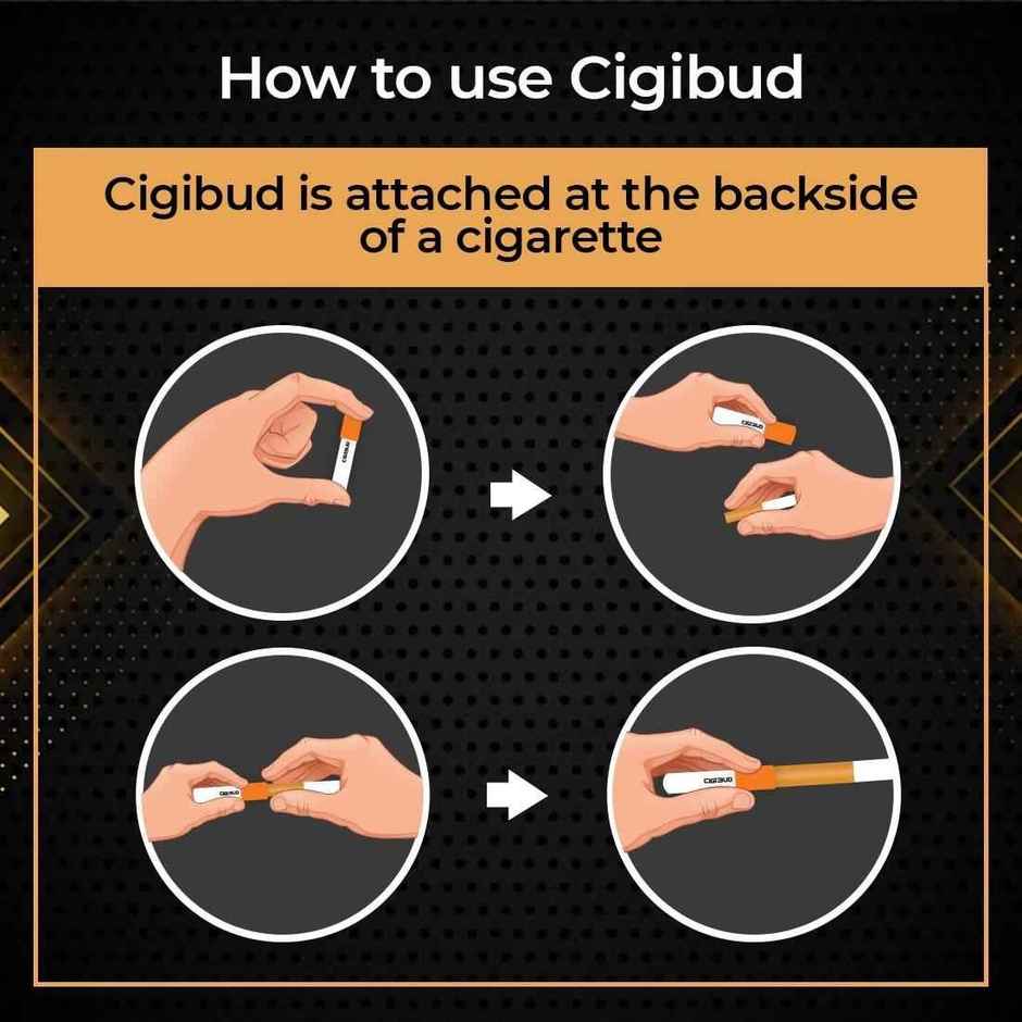 Cigibud Pro Green Cigarettes Filter