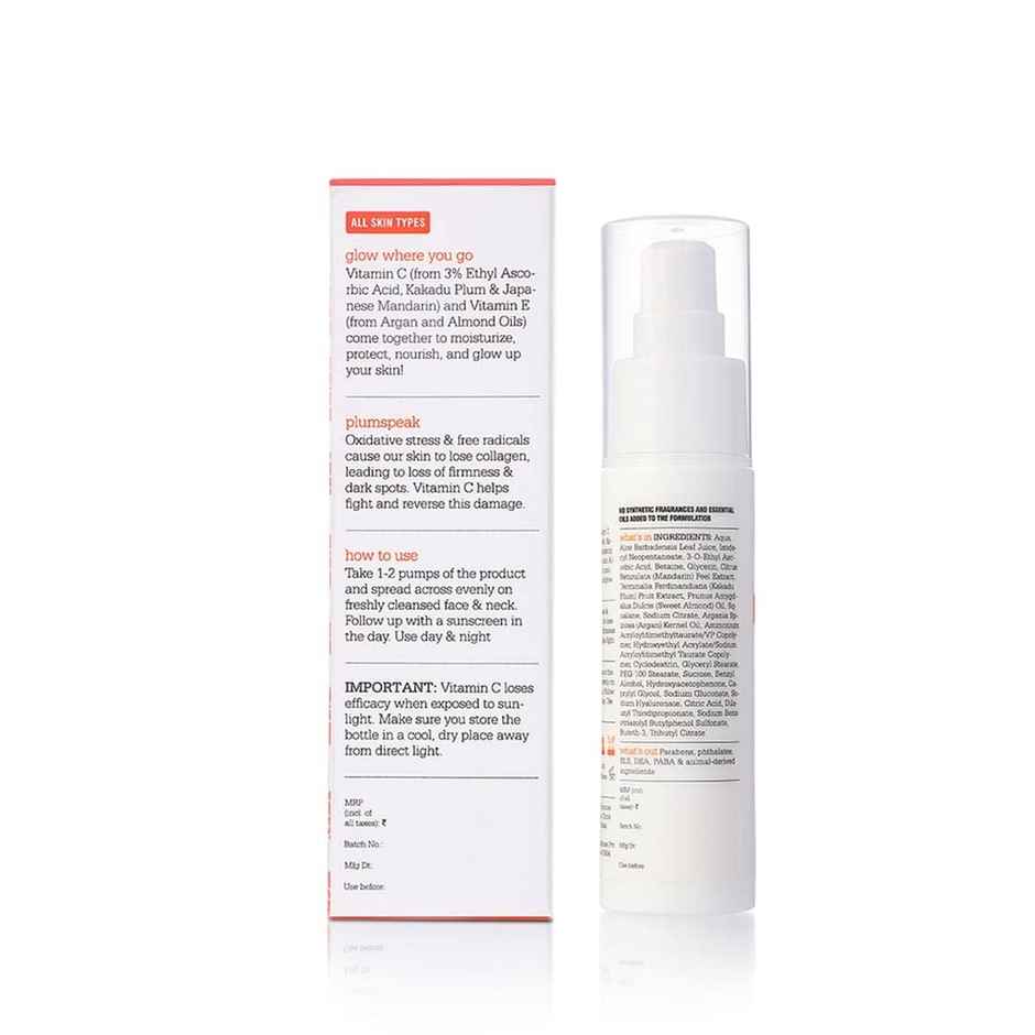Plum 3% Vitamin C Moisturizer With Mandarin