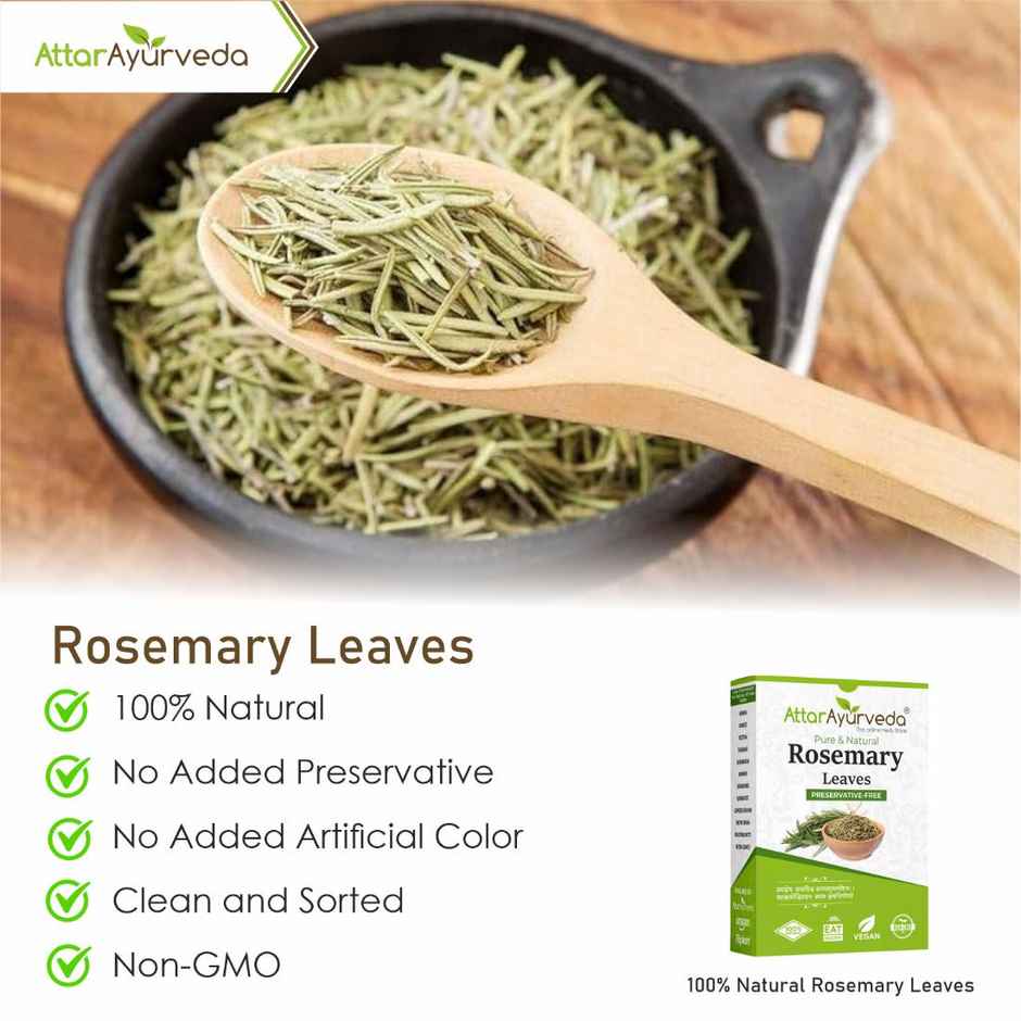 Attar Ayurveda Rosemary Leaves Dried