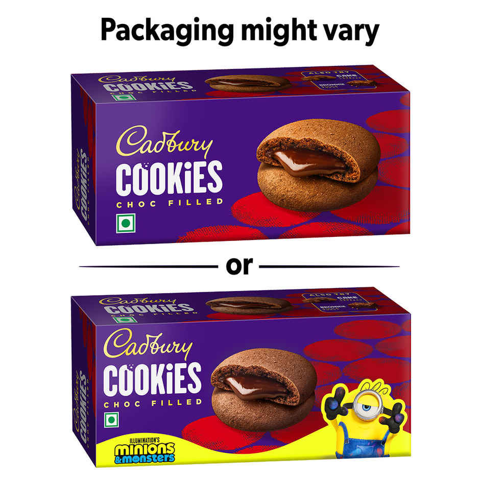 Cadbury Choc Filled Cookies Minion Pack