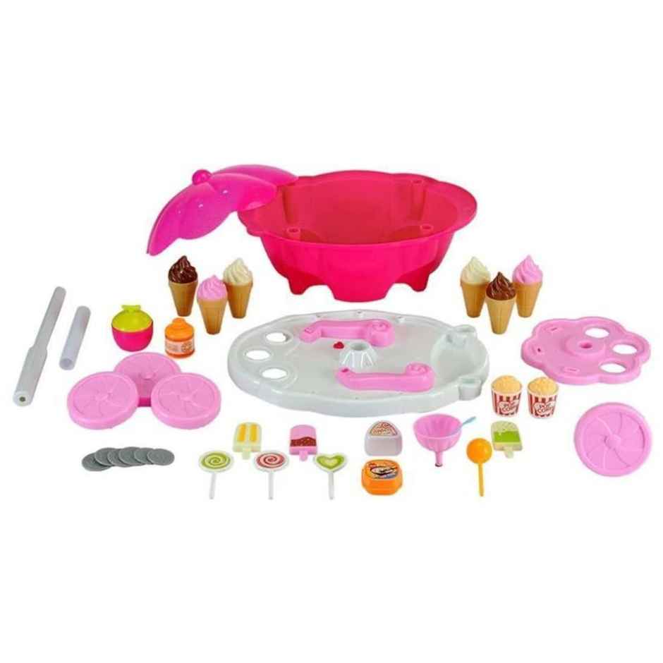 Wembley Household Pretend Play Set Appliances Accessories (Ice Cream Set)