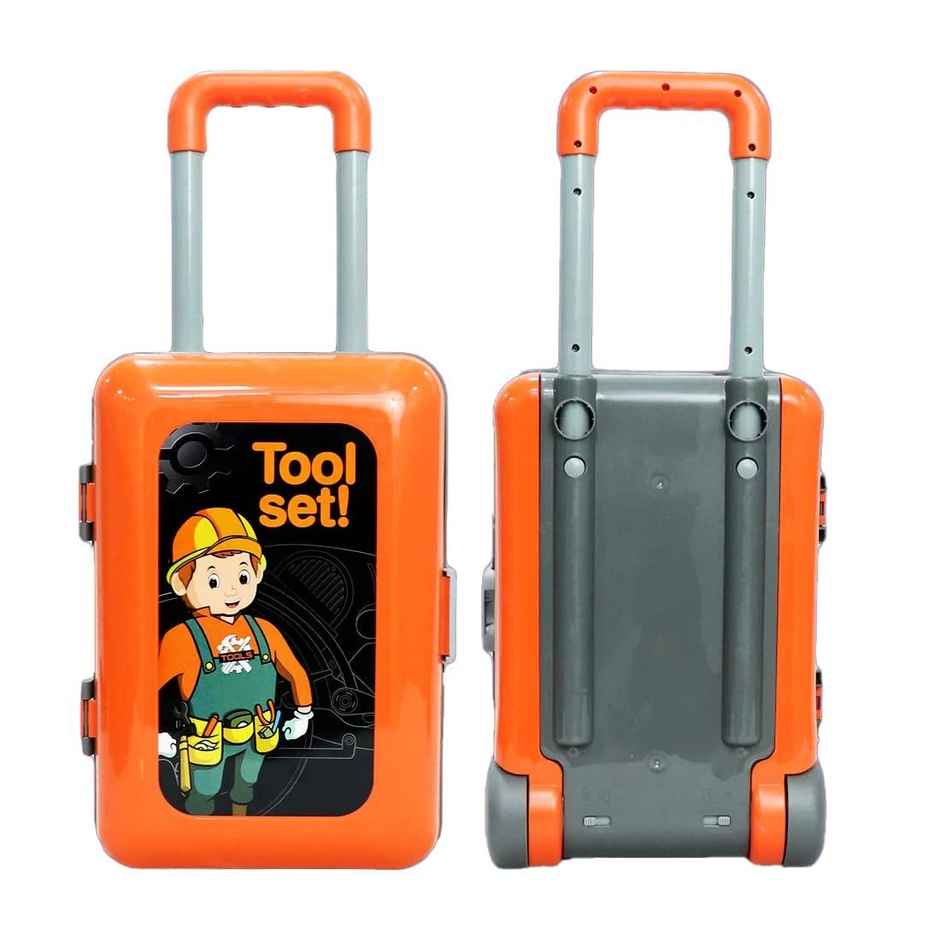 Wembley Construction Tool Trolley Kit | Pretend Play Mechanics Set for Kids