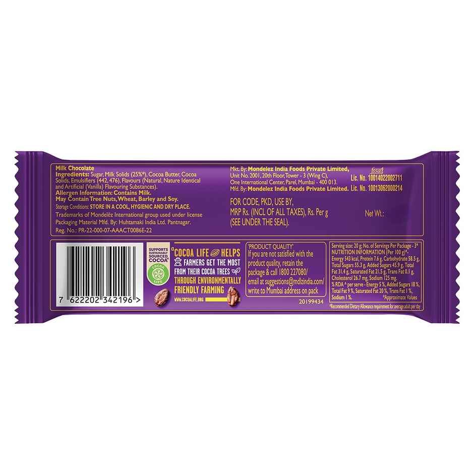 Cadbury Dairy Milk Silk Chocolate Bar | Smooth & Indulgent