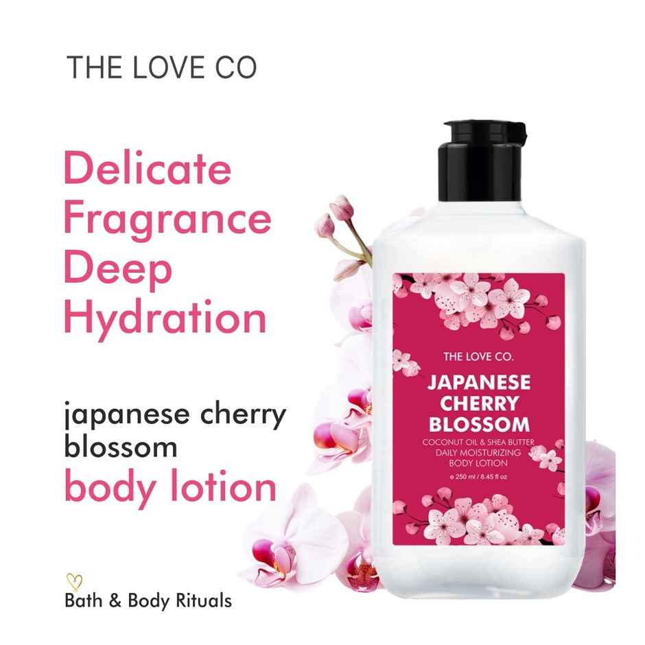 The Love Co. Japanese Cherry Blossom Body Lotion