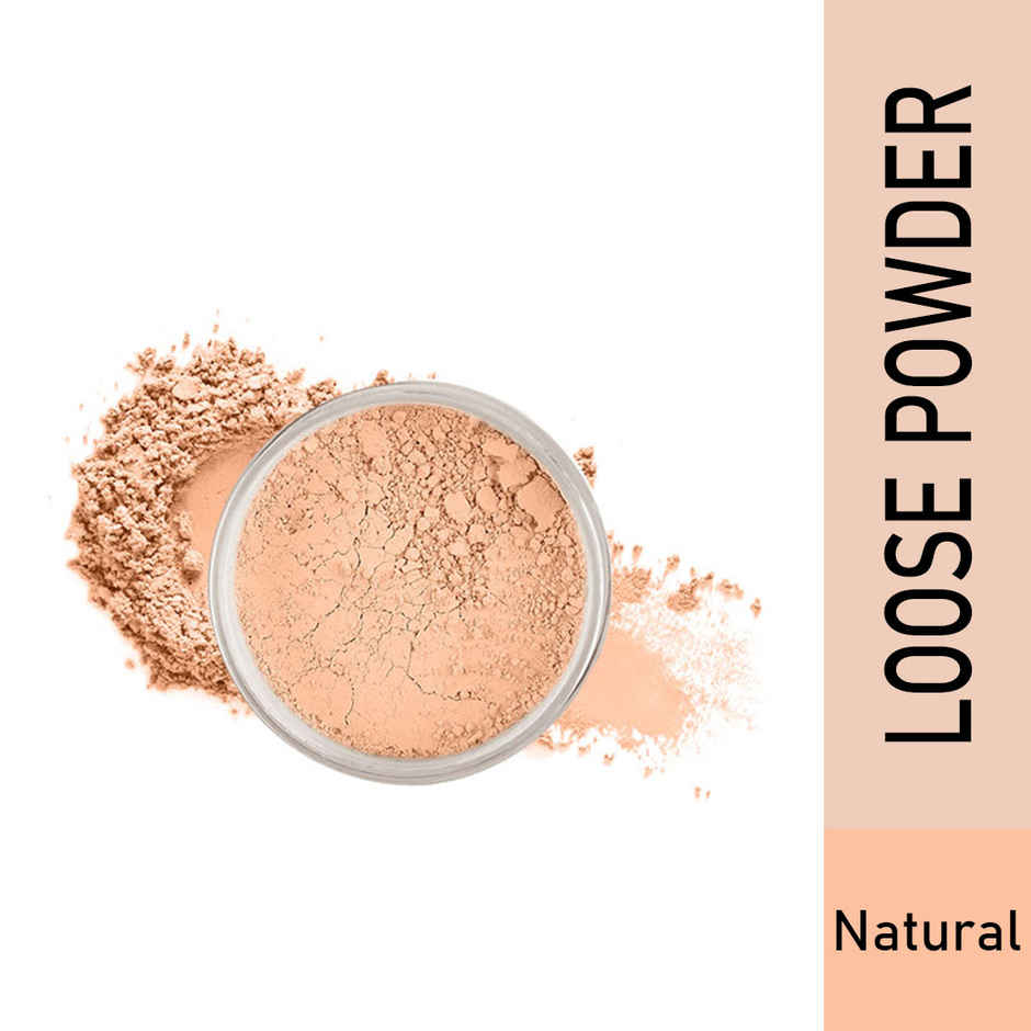 Mattlook Banana Luxury Loose Powder | Translucent Finish | Face Compact Powder | LongLasting 3Natural