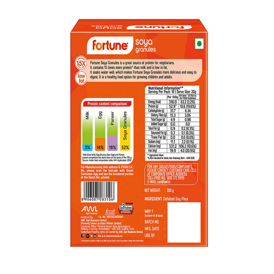 Fortune Soya Granules