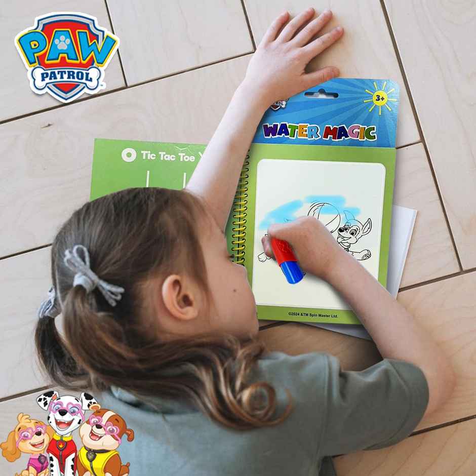 Wembley Paw Patrol Water Magic Activity Book � Mess-Free Reusable Coloring with Water Pen