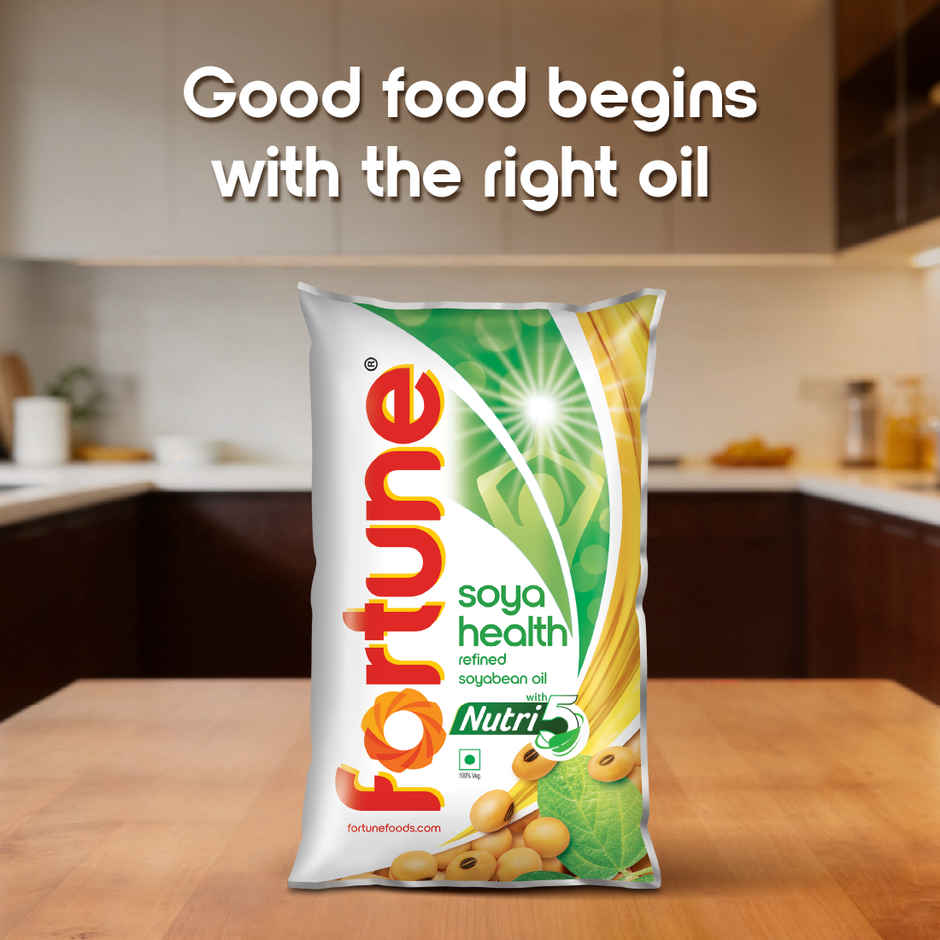 Fortune Soya Health Refined Soyabean Oil Combo   