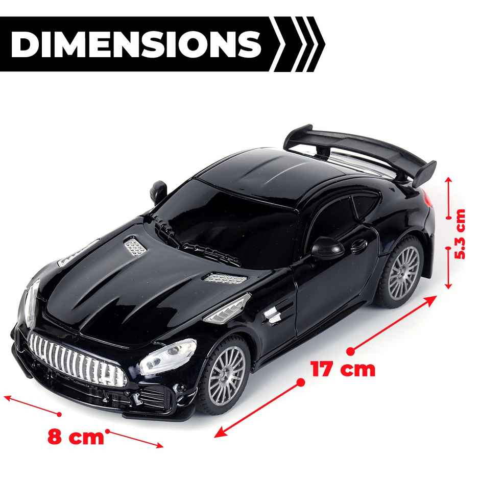 Wembley Mercedez AMG RC Car High Speed Remote Control Car for Kids Rechargeable - Black