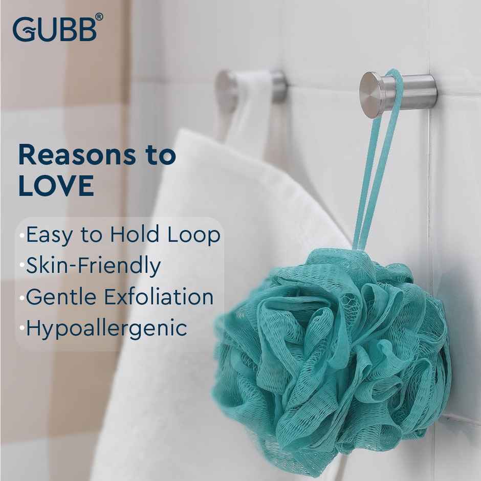 GUBB Luxe Sponge Round Loofah - Lilac