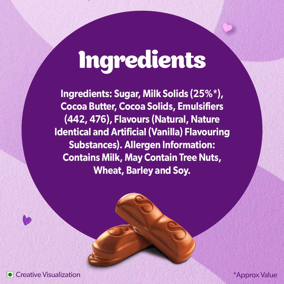 Cadbury Dairy Milk Silk Chocolate Mini Treats Pack Combo