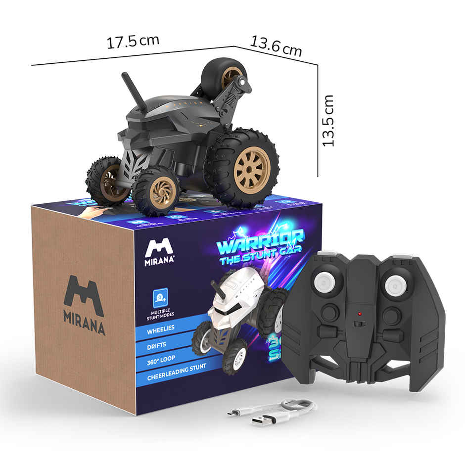 Mirana Warrior Remote toy car stunt (Black)