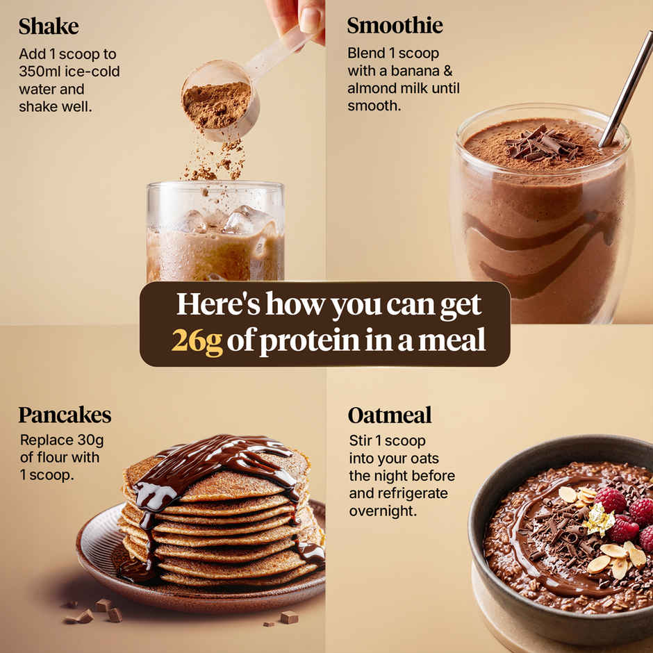 Fast&up Plant Protein | Vegan Protein | Rich Chocolate Flavour